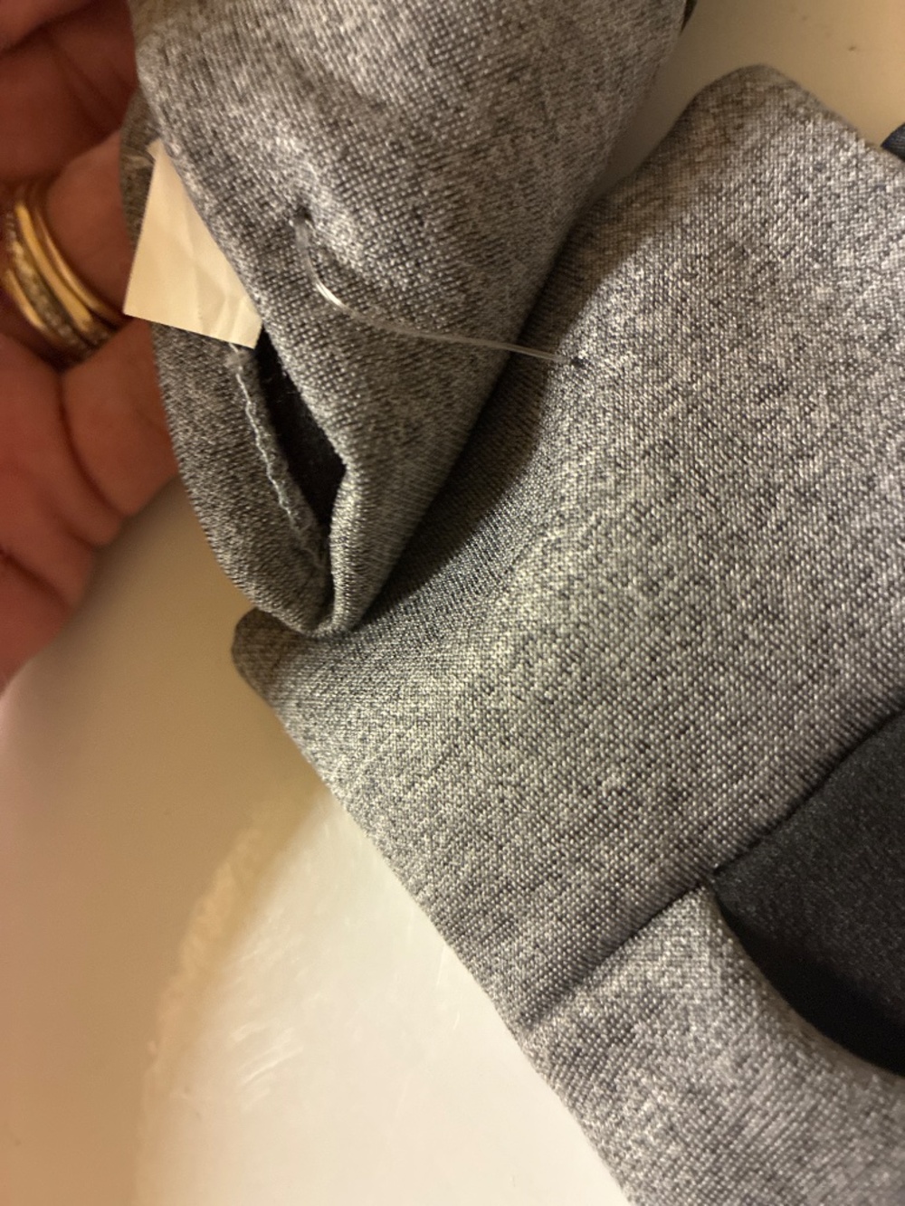 The North Face NWOT UR Powered Grey And Black Gloves - Picture 3 of 4
